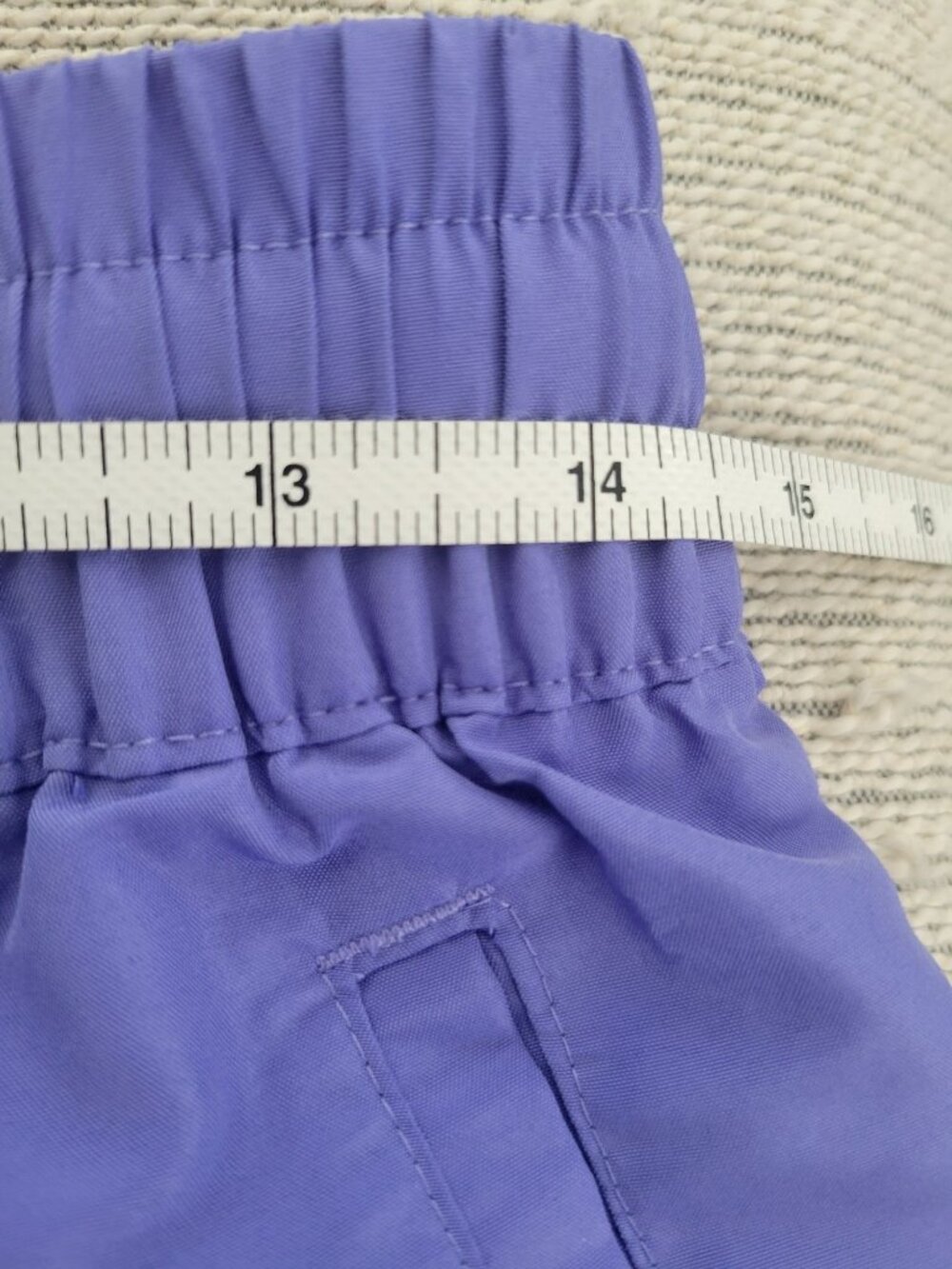 Adidas Originals Wide Leg Cargo Pants Purple Parachute M Y2k Baggy Streetwear - Picture 11 of 12